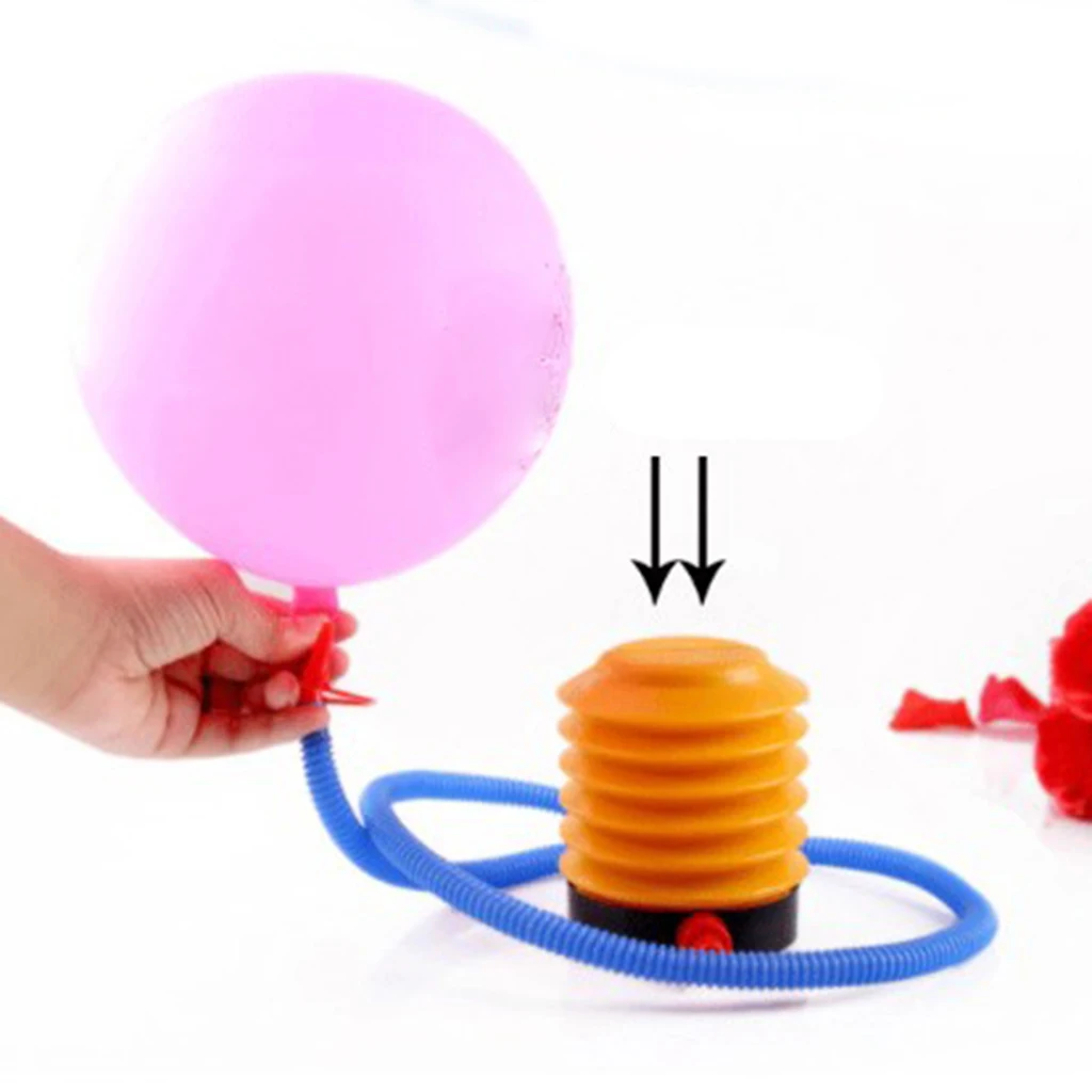 High performance Mini Foot Air Pump Yoga Ball Inflatable Cushion Swimming Pool Tube Inflator 4'' for Raft Swimming Ring Toy Ball