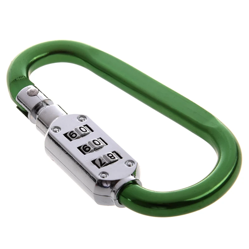 1pc 3 Digit Padlock Luggage Suitcase Bag Travel Code Combination Lock Security S