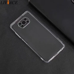 Ultra Thin Transparent Soft TPU Phone Case - Clear Back Cover for Poco X3 (Clear)