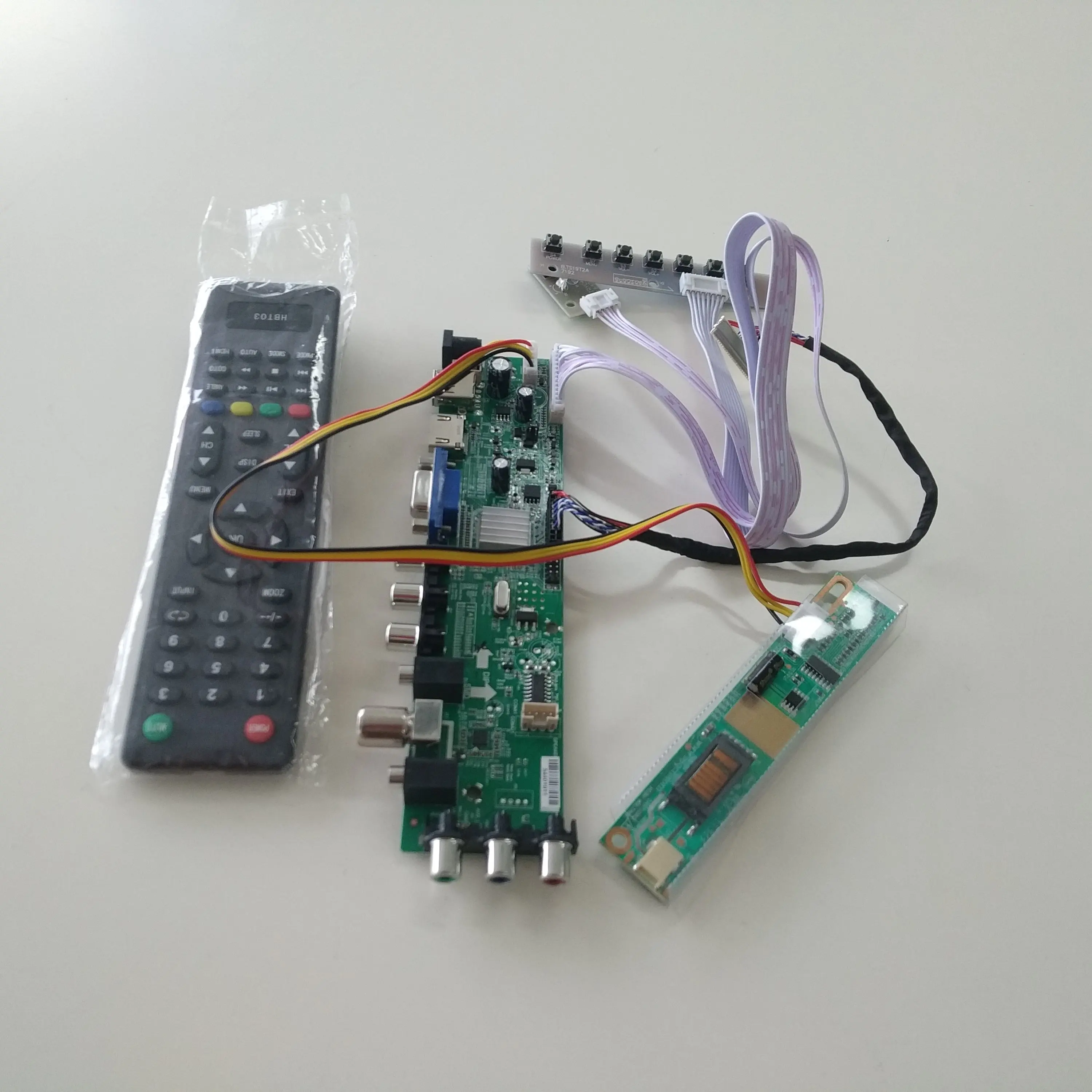 

kit for LTN154X3-A3K1/A3K2/A3K4/A3K4/A3K5 VGA AV digital 15.4" USB HDMI 3363 DVB-T 1 CCFL 1280X800 TV controller board DVB-C LCD
