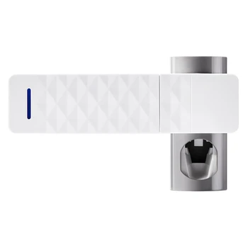 

Antibacterial Uv Light Ultraviolet Toothbrush Sterilizer Automatic Toothpaste Dispenser Tooth Brush Holder Oral Hygiene Cleaner