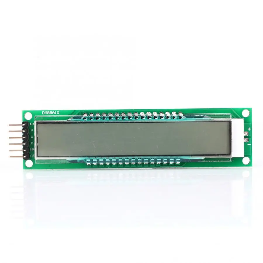 DM8BA10 10-битная 16 сегментный ЖК-дисплей светодиодный дисплей модуль DC 5V TM1622 чип-освещение источник