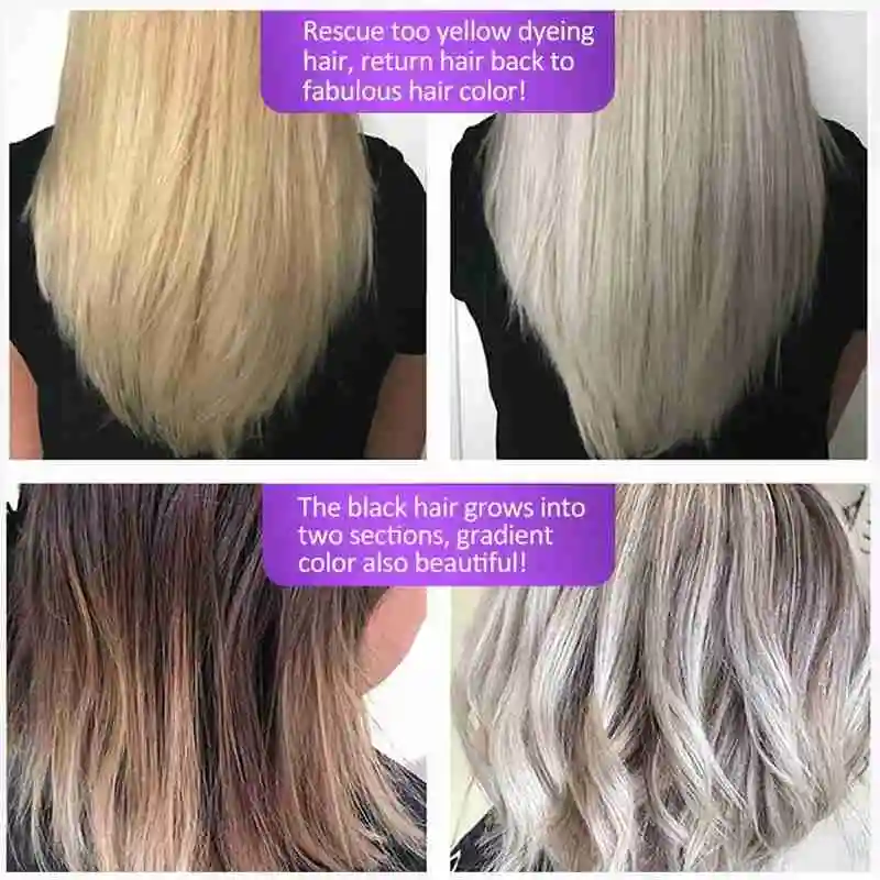 100ml No Yellow Blonde Hair Shampoo Anti Brass Off Care Dyed Ulta Purple Color Treatment Shampoo Beauty Shiny Hair D8F4 100ml No Yellow Blonde Hair Shampoo Anti Brass Off Care Dyed Ulta Purple Color Treatment Shampoo Beauty Shiny Hair D8F4