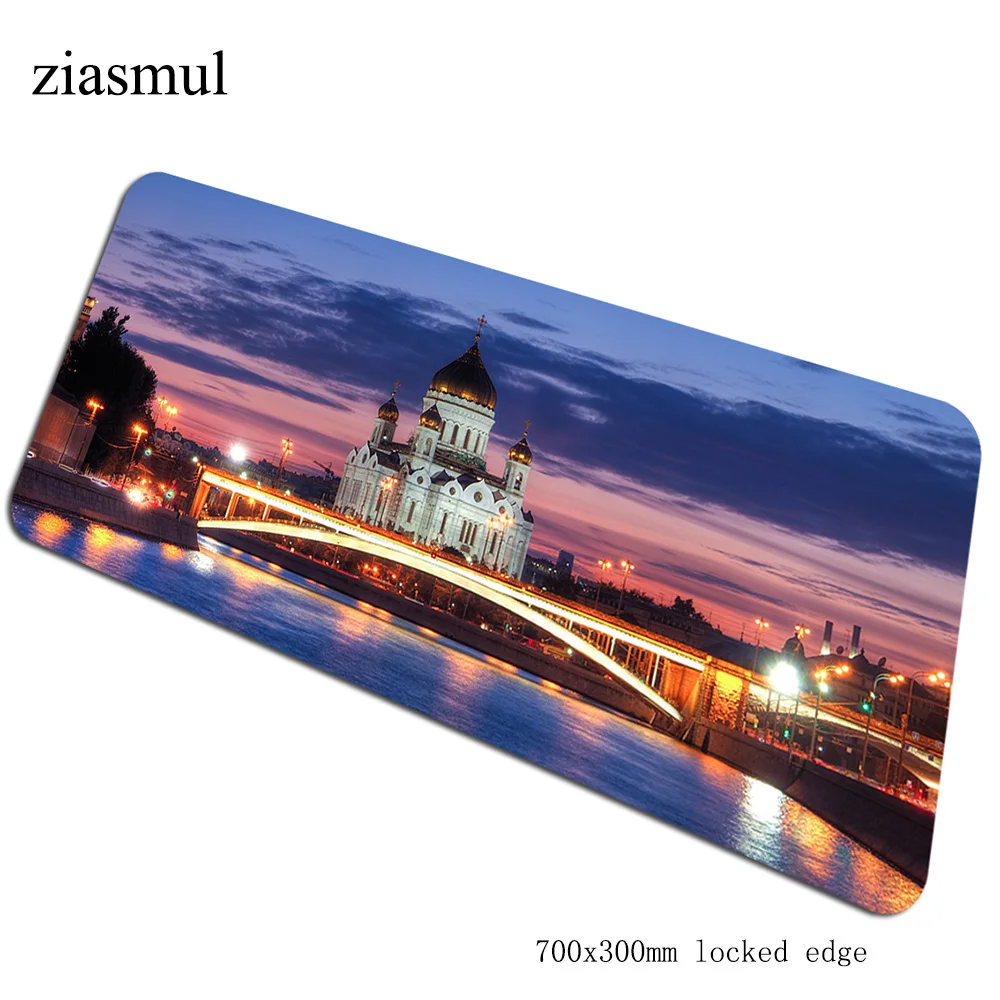 Соборы padmouse профессиональные 70x30 см игровой коврик для мыши геймер компьютерный стол Domineering коврик notbook mousemate pc - Цвет: Size 700x300x2mm