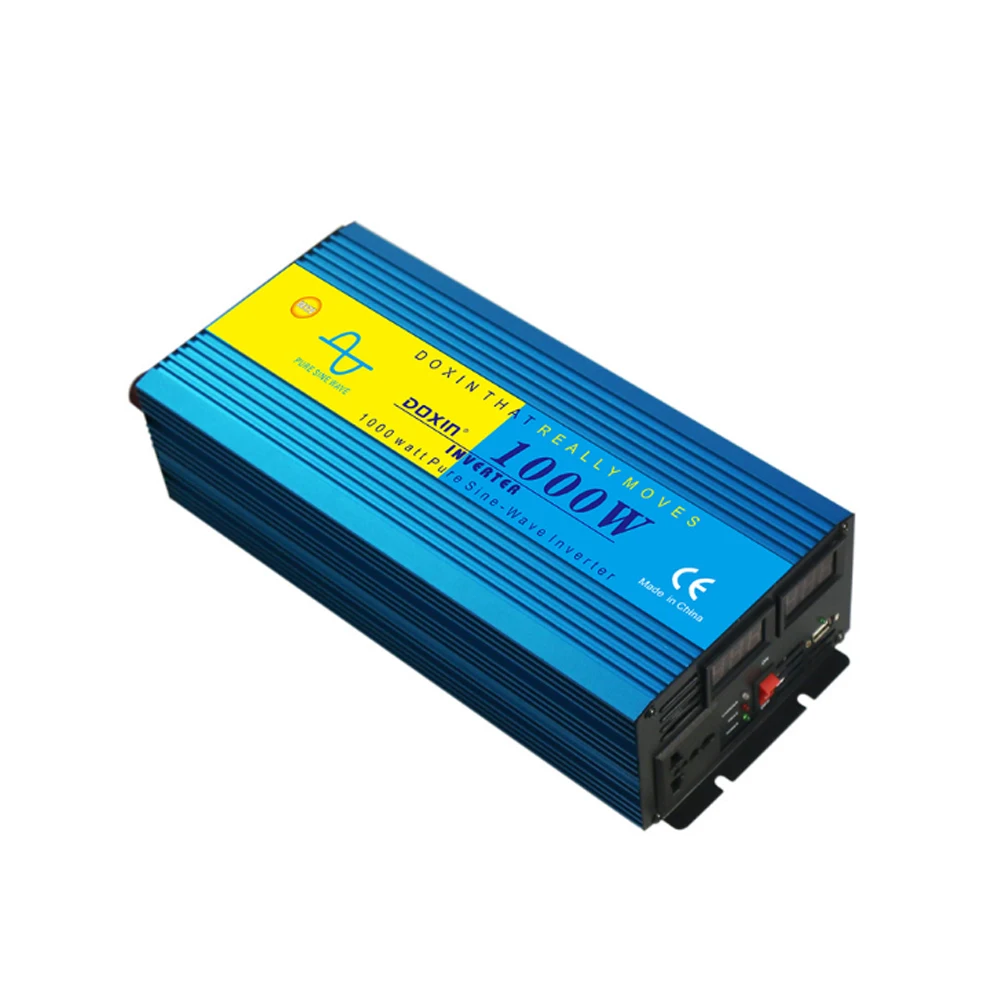 12v 24v 110v 220v 1000w солнечный инвертор для солнечной панели для ТВ-холодильника компьютера переменного тока электрические приборы