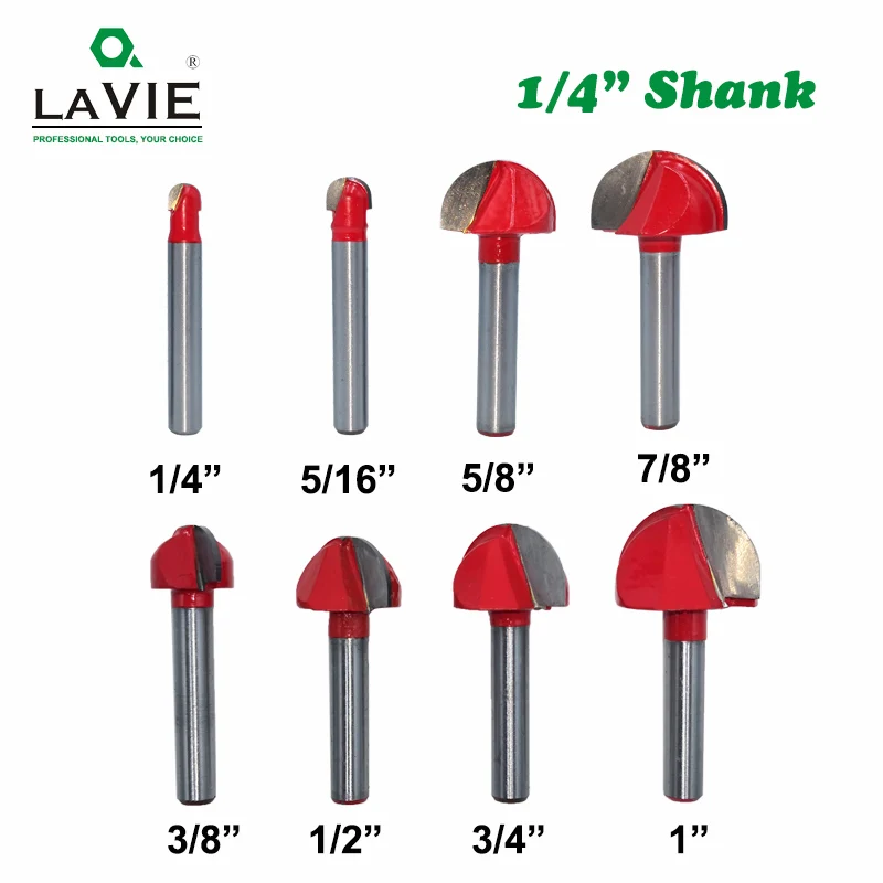 LAVIE 1 шт. 1/4 6 35 мм хвостовик шаровой носовой фрезерный станок круглый Фрезерный