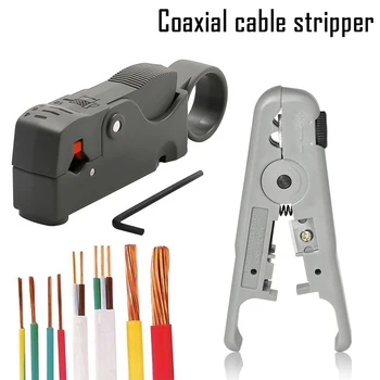 

Automatic Stripping Pliers Multifunctional Wire Stripper Wire Cable Tools Stripping Crimping Tool with Hexagon Wrench