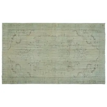 

Handmade Beige Vintage English English Area Rug 178x296 Cm-5'10''X9'9''