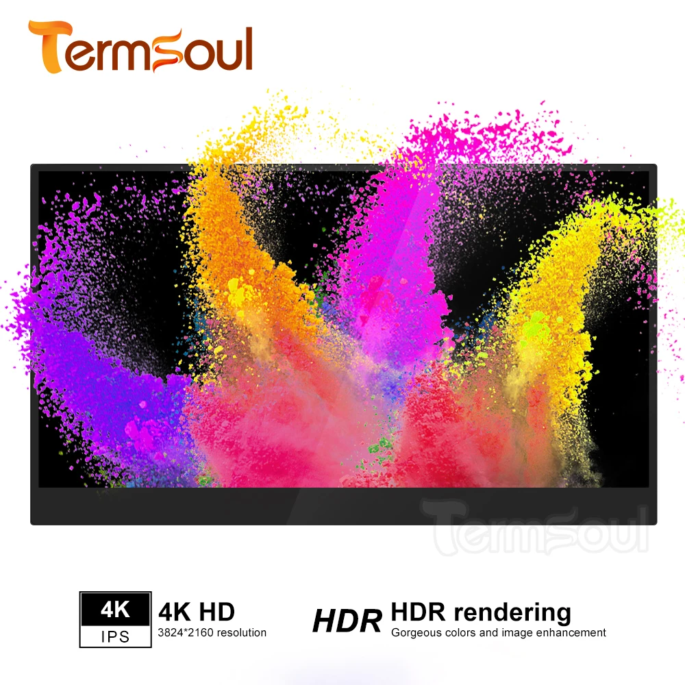 15 6 дюймов 4K HD IPS сенсорный экран портативный монитор для ноутбука Настольный PS3 PS4