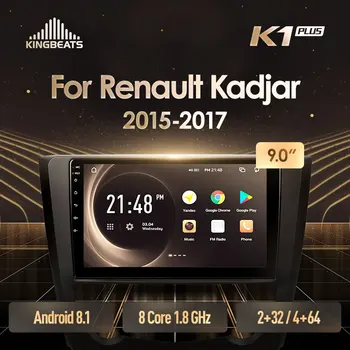 

KingBeats Android 8.1 Octa-Core head unit 4G in Dash Car Radio Multimedia Video Player Navigation GPS For Renault Kadjar 2015