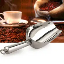 1 шт. нержавеющая сталь Толстая Лопата льда муки зерна совок для конфет кухня, буфет инструмент