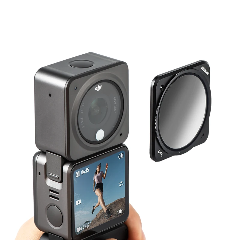 Dji Action 2 Set Di Filtri Gradient Gnd 16 Cpl Nd16 Nd32 Nd64 Nd Filter Lente Protettiva Uv Filtri Magnetici Osmo Action Camera