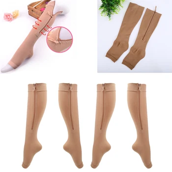 

2Pairs Elastic Nylon Open Toe Stockings Extra Long Thigh High Socks Over the Knee High Boot Stockings Leg Warmers XXL