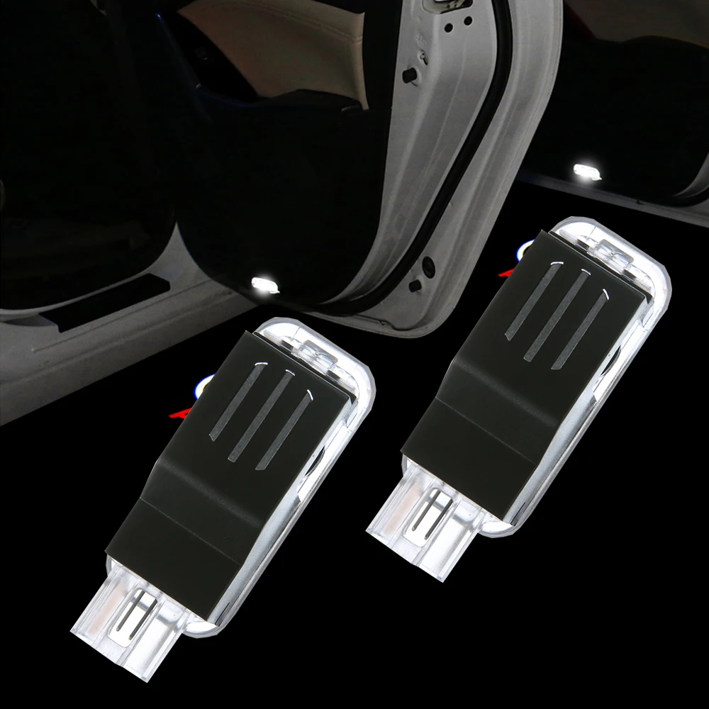

2pcs Car Badge Logo For Audi A6 C6 A3 A4 A5 A7 A8 B5 B6 B7 Q5 S3 S4 S5 S6 S7 S8 TT Audi LED Car Door Light Welcome Light