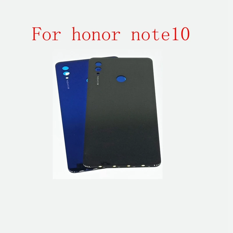 Стеклянная задняя крышка для батареи корпус дверь задний Чехол huawei Honor Note 10 Note10 RVL