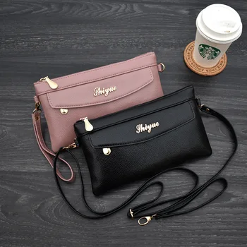 

New fashion women's messenger bag Korean casual and versatile small bag fashion lychee pattern bag
