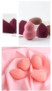 

1PC Beauty Egg Dry And Wet Non-latex Soaking Water Powder Puff For Concealer Foundation Blush Makeup Facial Sponge Makup Tools