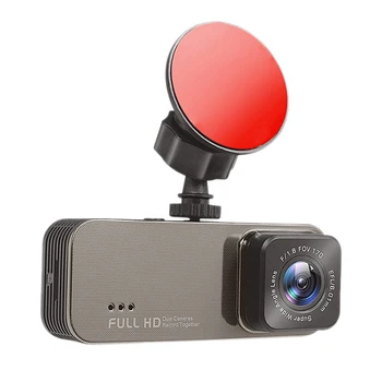 

Car DVR Dual Lens 3.16 Inch Dash Camera with Rearview Camera Video Recorder Auto Full 1080P 170 Degree Wide Angle