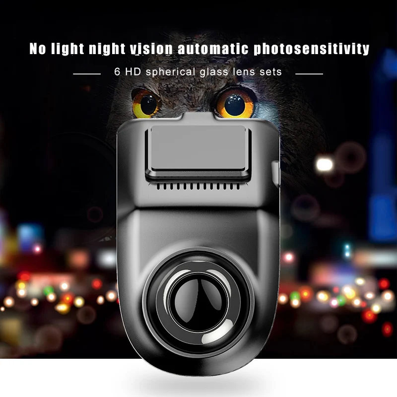 Горячая Распродажа Mini USB 1080P Автомобильный регистратор DVR камера ADAS Автомобильная