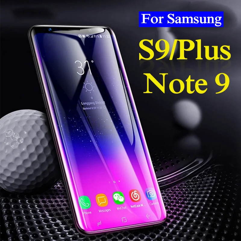 3d Защитное стекло для samsung galaxy s9 plus note 9 закаленное на s9plus note9 armor 9s 9note защита экрана