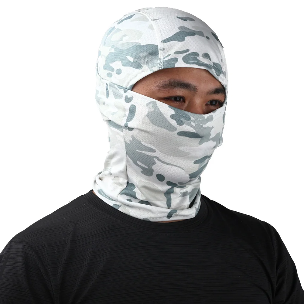 Camouflage Outdoor Cycling Hunting Hood Protection Balaclava Head Face Cover Breathable Scarf