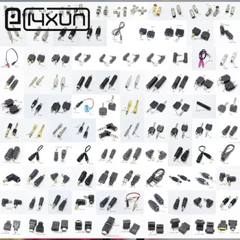

Ecyxun 1pcs 2.5/3.5/6.35mm Audio Plug Micro/Mini/Type-C/USB 2.0/USB 3.0 RF BNC F Head jack 5.5*2.1/5.5*2.5/4.0/4.8mm DC Power
