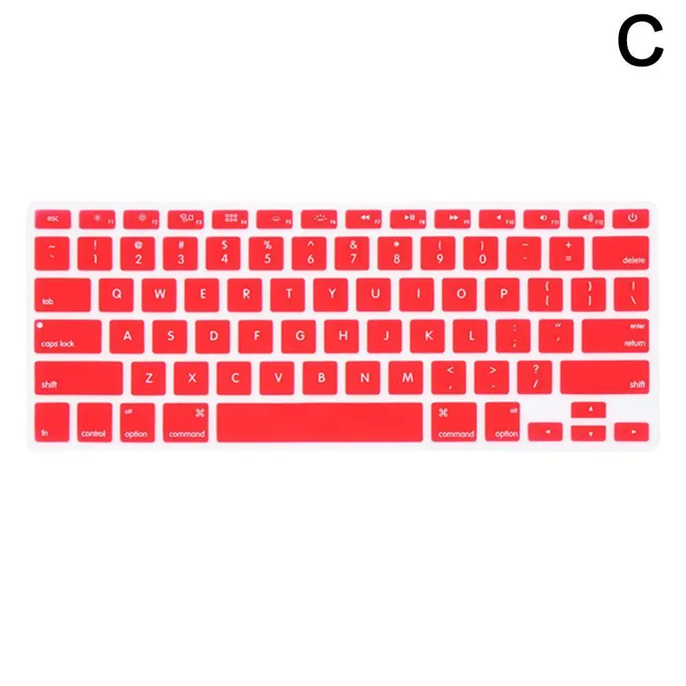 

10 Colors Soft Silicone Keyboard Cover Sticker Film Macbook older) Pro Air or Computer 17" Accessories 13" 15" For Apple (2 Z5S3
