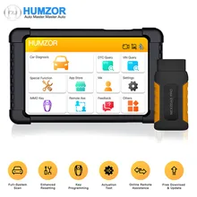 Humzor NexzDAS Pro Bluetooth 10 дюймов планшет полная система авто диагностический инструмент Профессиональный OBD2 сканер с IMMO/ABS/EPB/SAS/DPF/