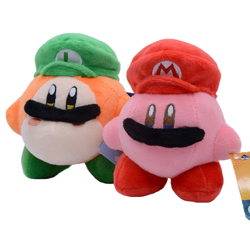 Kirby Waddle Dee Mario Luigi Hut Kirby Plüsch Spielzeug Stofftier Kindergeschenk 