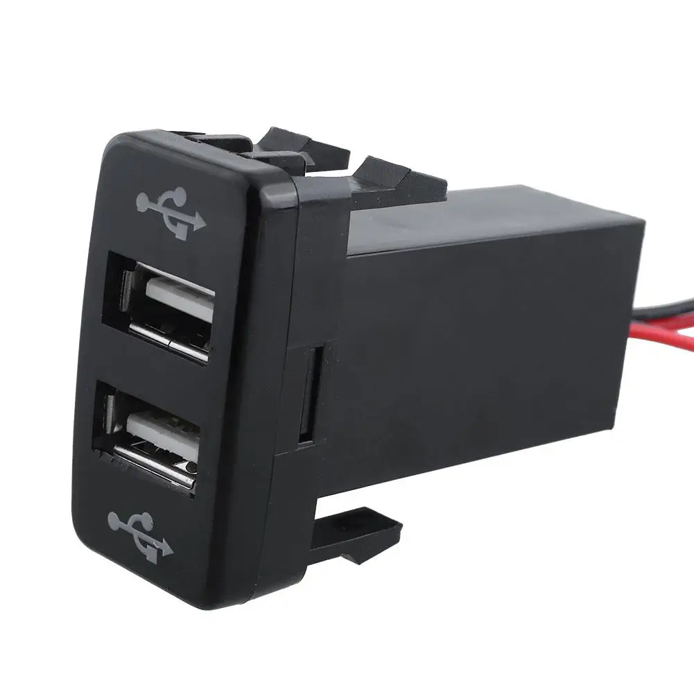 Двойной usb зарядка Авто двойной разъем CS-270 автомобильное двойное зарядное устройство для автомобиля