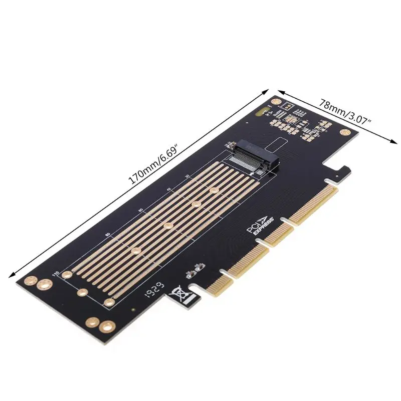 M.2 NVMe SSD для PCIe карты расширения M ключ PCIE 3,0X4X16 2230-22110 адаптер