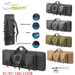 Greencity Airsoft Gun Range Sling Rifle Carry Bag Tactical Multi Purpose Hunting Outdoor Gun Bag Hunting Shooting Rifle Backpack
