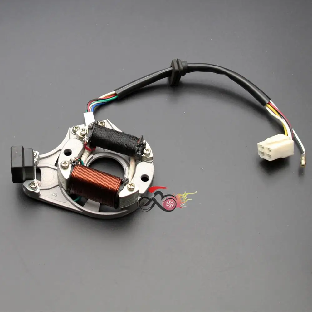 Rotore Piastra Statore Magneto Per 50Cc 70Cc 90C 110Cc 125Cc Dirt Bike Atv Quad Go Kart Pit Pro Buggy Taotao Sunl