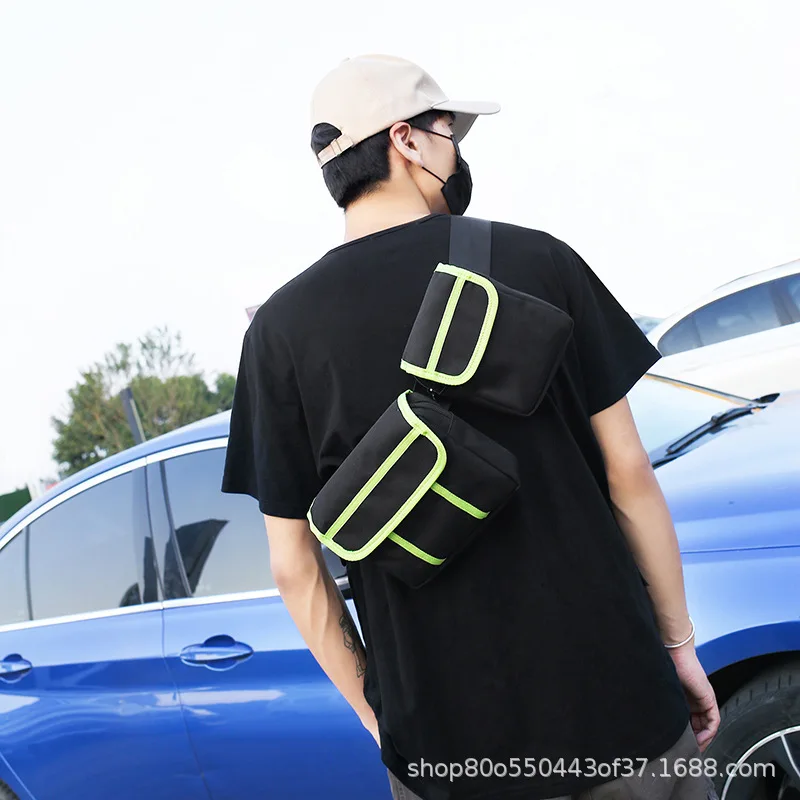 

Chicken Game Chest Pack Korean-style Game Crossbody Bag Fashion Popular Chicken Game Chest Pack