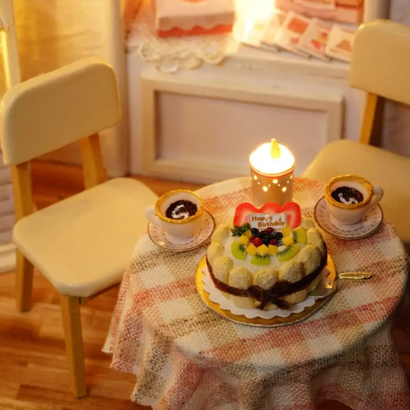 Горячая креативная головоломка Руководство DIY Домик торт дневник игрушки мужчины и женщины друзья подарок на день рождения праздник