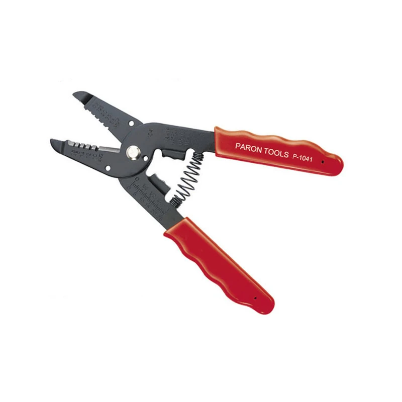 

PARON Mini Portable Wire Stripping Cable Cutter Stripper Clip Pliers Clamp Tool Crimping Tools for Electric AWG18-10 0.9-5.5mm2