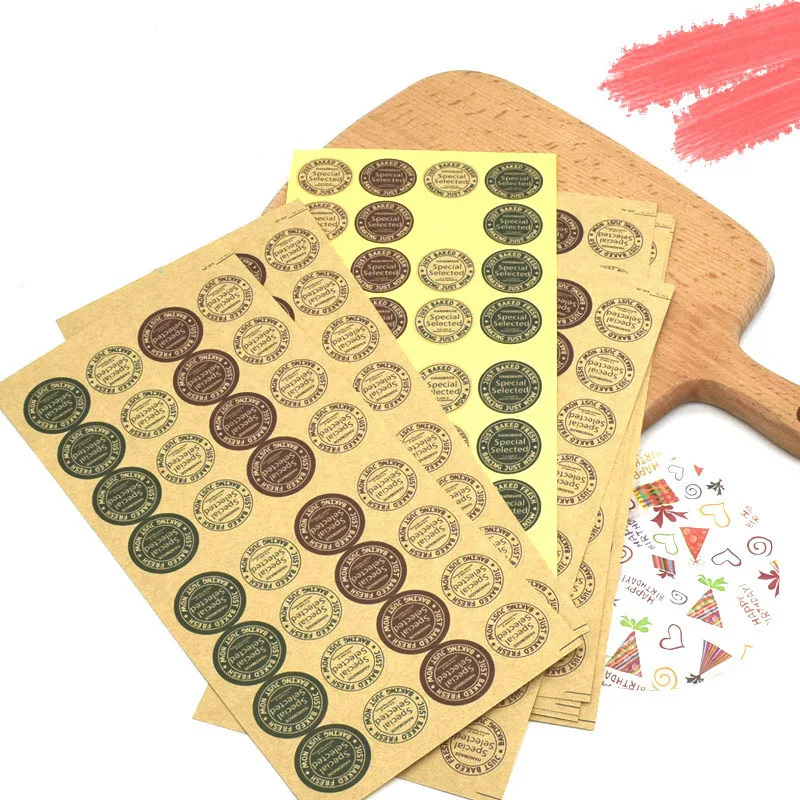 

15Sheets/480Pcs Thank you Adhesive Stickers Sealing Label Stickers Handmade Paper Stickers For Gifts Craft Envelope Stickers