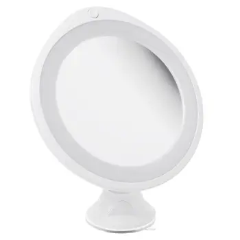 

7X Magnifying Makeup Mirror With LED Light 360 Degree Swivel Vanity Mirrors Q0KF