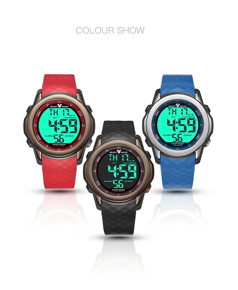 relógio digital à prova dwaterproof água reloj hombre