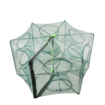 

Automatic Fishing Net Folding Fishing Net Shrimp Cage Nylon Foldable Crab Fish Trap Cast Mesh THJ99