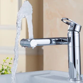 

Bathroom Faucet Multi-function 360 Degree Rotating Wash Basin Faucet Hot and Cold Wash Basin Sink Faucet