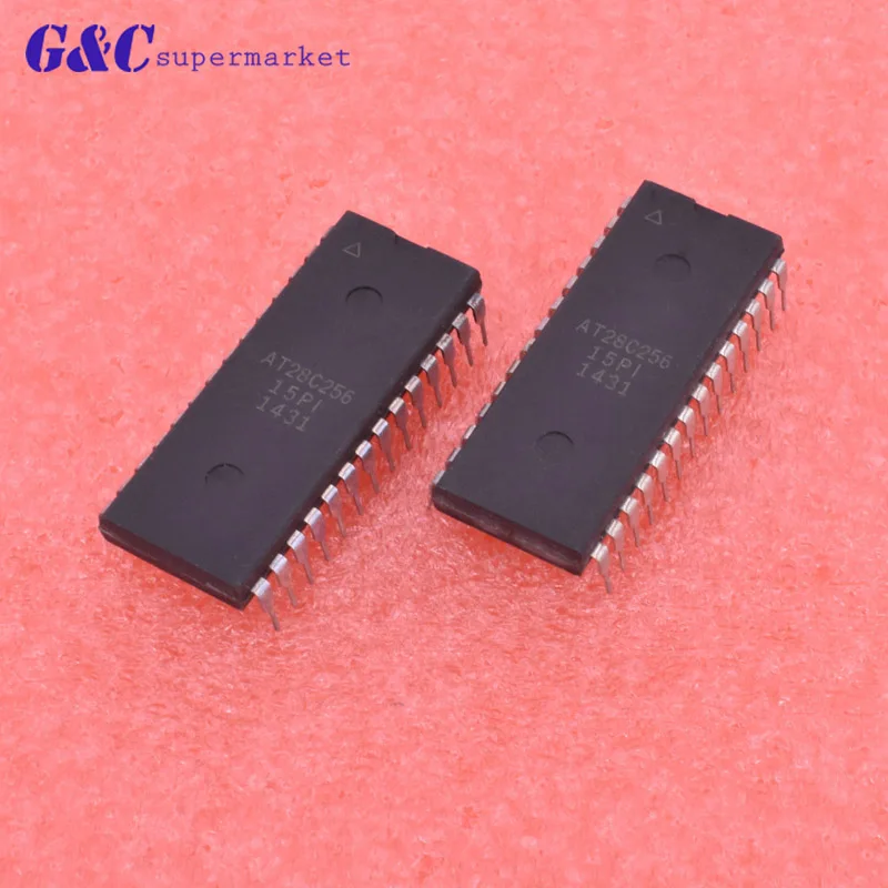 

1/5/10PCS AT28C256-15PI DIP-28 AT28C256 EEPROM Integrated Circuit Encapsulation