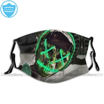 

Halloween Purge Mouth Face Mask The Purge Election Year 2016 Facial Mask Polyester Adult Funny Mask