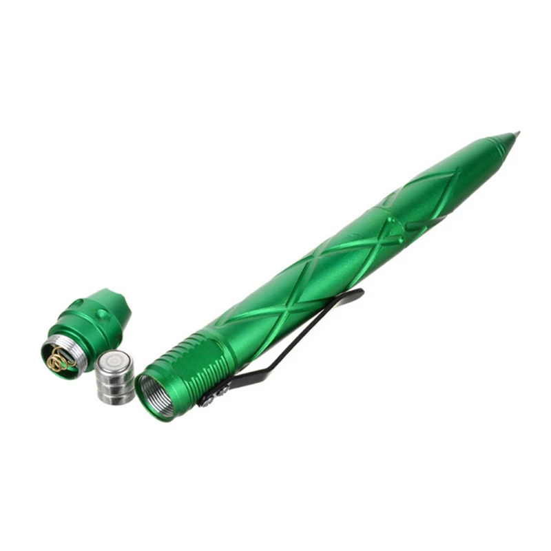 LAIX аварийный инструмент стеклянный выключатель портативный фонарик корона на голову офис гаечная ручка EDC Самозащита тактическая ручка