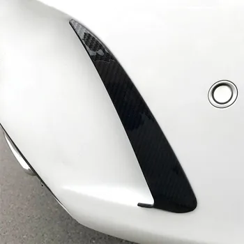 

Car Rear Side Body Trim Stickers Splitter Spoiler Air Decals Decoration For Mercedes Benz C Class W205 180 200 Car accessory