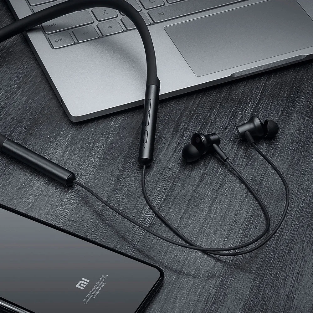 Xiaomi ожерелье с Bluetooth наушники беспроводные наушники Apt-x гибридная Двойная камера с микрофоном для Android IOS гарнитуры для телефона Xiaomi