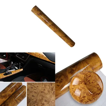 

Car Interior Sticker PVC Wood Grain Textured Decoration Film DIY Vinyl Sticker Car Styling