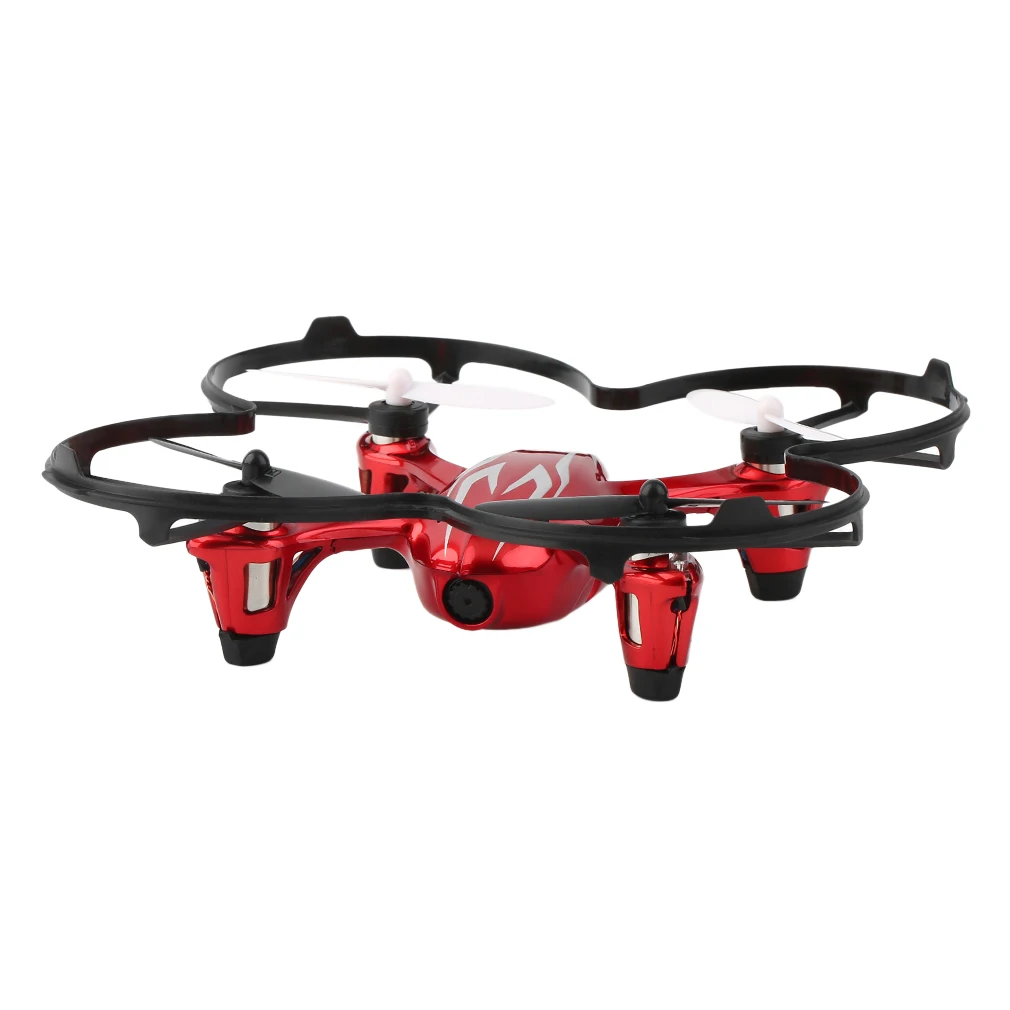 HUBSAN Original H107C 4 Axes 2.4GHZ Wireless Remote Control Quadcopter With 2MP HD Camera Best Gift Black& Red