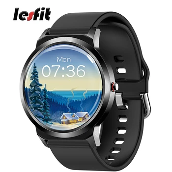 

Lesfit Smart Watch Full Touch Sport Watch Women Men Bluetooth Smart-watch For Android IOS Wrist Digital Clock Fitness Tracker