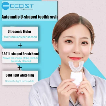 

CCCIST High Quality LED Light Dental Teeth Whitening Whitener Health Oral Care For Personal Dental Treatment Teeth Whitening